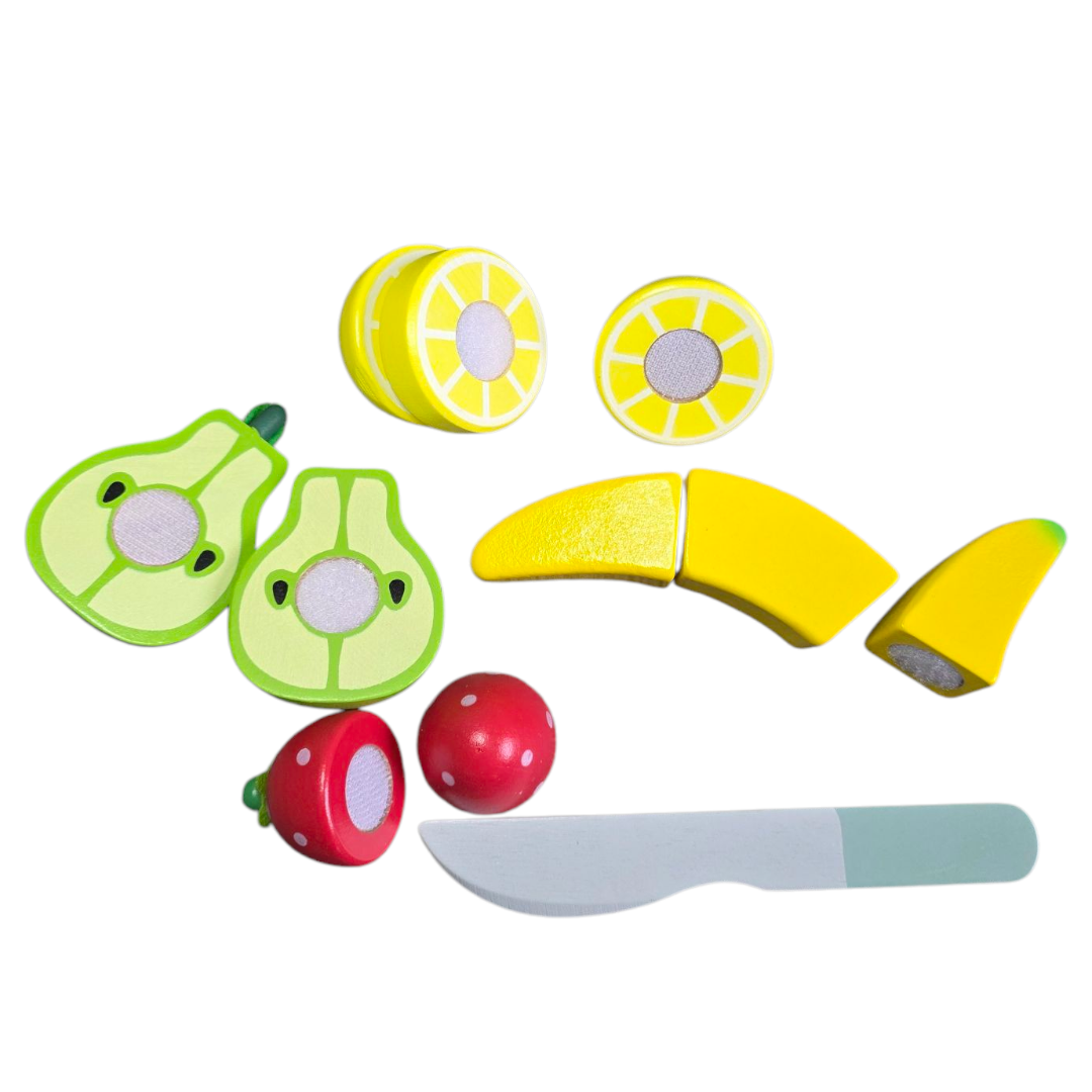 Drewniany Blender Koktajlowy z Owocami – Zestaw My Little Juicer - obrazek 4