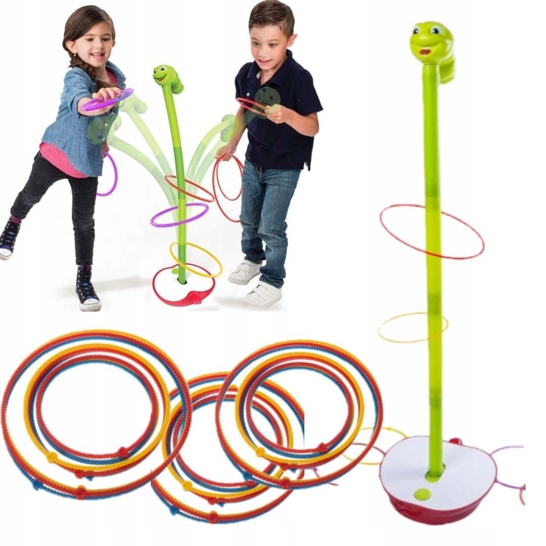 Gra Zręcznościowa Tańczący Robaczek – Chyboczący się Owad + Obręcze 90cm - obrazek 5